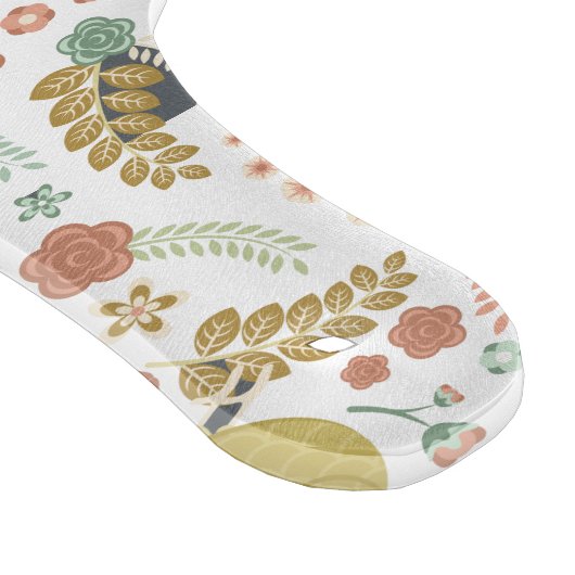 Shabby Birds & Branches White Snijplank (Hoek)