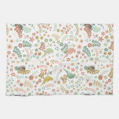 Shabby Birds & Branches White Theedoek (Horizontaal)