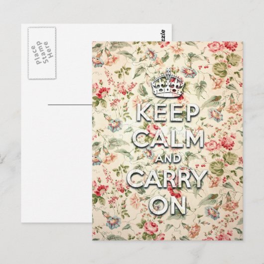 Shabby blijft kalm en rustig door briefkaart (Voorkant / Achterkant)