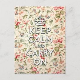 Shabby blijft kalm en rustig door briefkaart