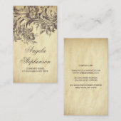 Shabby  Bloeit Chique en Elegant Visitekaartje (Voorkant / Achterkant)