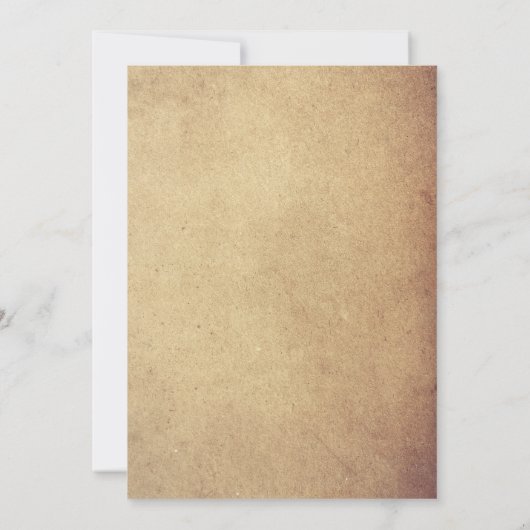 Shabby  Bloemkool Mason Jar Vrijgezellenfeest Kaart (Achterkant)