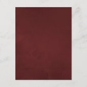  Shabby Blush en Bourgondische Gastengegevens Informatiekaartje (Achterkant)