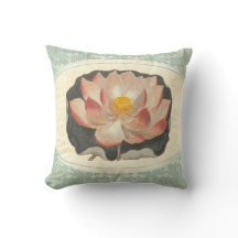  Shabby Botanische Peach Lotus Blossom Yoga