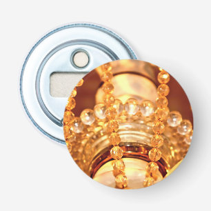 Shabby Chandelier Bling-4-Gold-RONDE FLESOPENER Button Flesopener