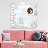 Shabby Chic 2 - Gewikkeld Canvas (Insitu (Woonkamer))