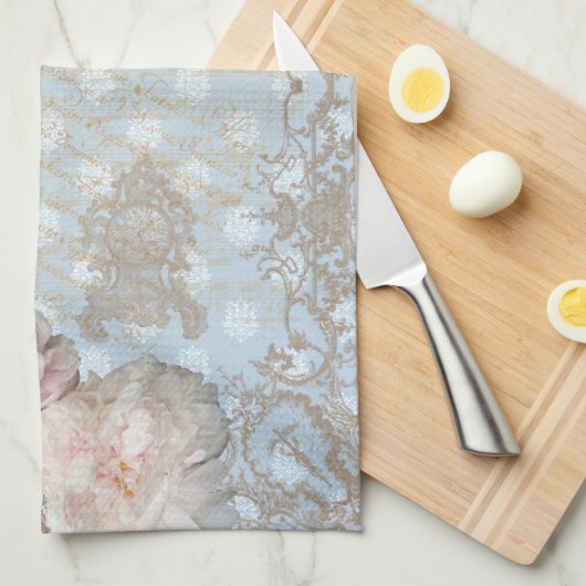 Shabby Chic 2 - keukenhanddoek (Quarter Fold)