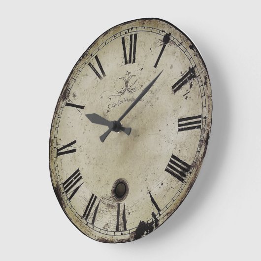  Shabby Chic Antiek wandklok (Hoek)