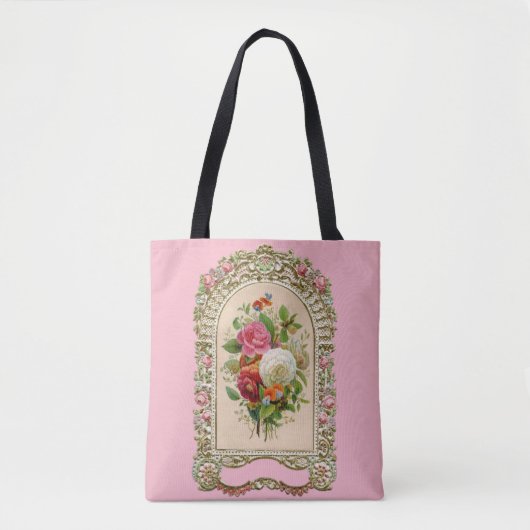 Shabby Chic Archway of Rozen Tote Bag (Voorkant)