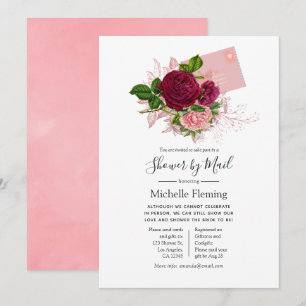 Shabby-Chic Baby of Vrijgezellenfeest per Mail Kaart