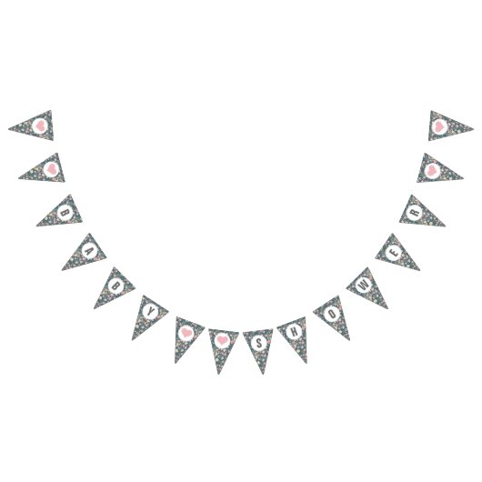 Shabby Chic Baby shower Banner (Alle)