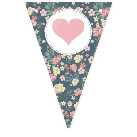 Shabby Chic Baby shower Banner (Tweede vlag)