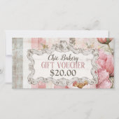 Shabby Chic Bakery  Cadeaubon (Voorkant)