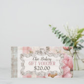 Shabby Chic Bakery  Cadeaubon (Staand voorkant)