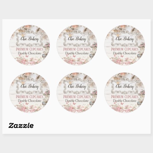 Shabby Chic Bakery Cottage  Label (Vel)