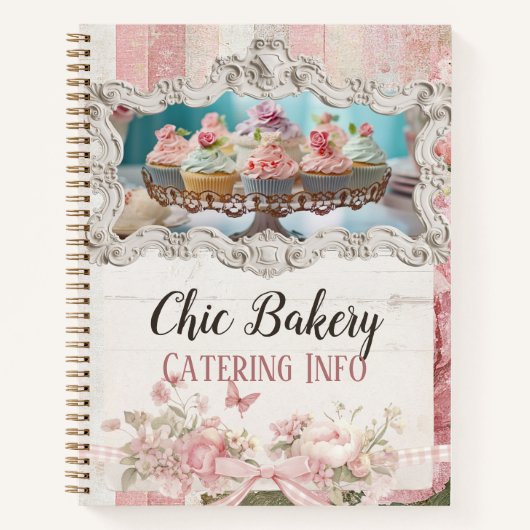 Shabby Chic Bakery Cottage Notitieboek (Voorkant)