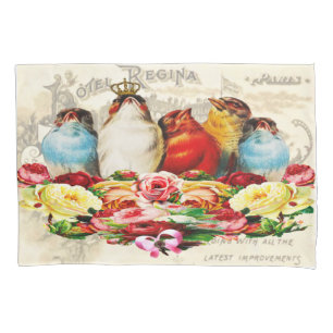 Shabby Chic Birds of a Feather Standard Kussensloop