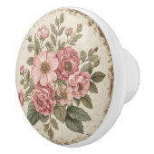 Shabby Chic Bloemen Keramische Knop (Rechts)