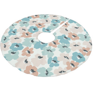 Shabby Chic Bloemen Pastel Groene Mix Kerstboom Rok