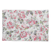 Shabby Chic Bloemen Rozen Patroon Kussensloop (Achterkant)