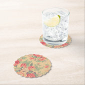 Shabby Chic  Bloemenland Frans Kartonnen Onderzetters (Insitu)