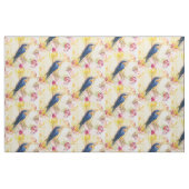 Shabby Chic Blue Bird Fabric Stof (Fat Quarter)