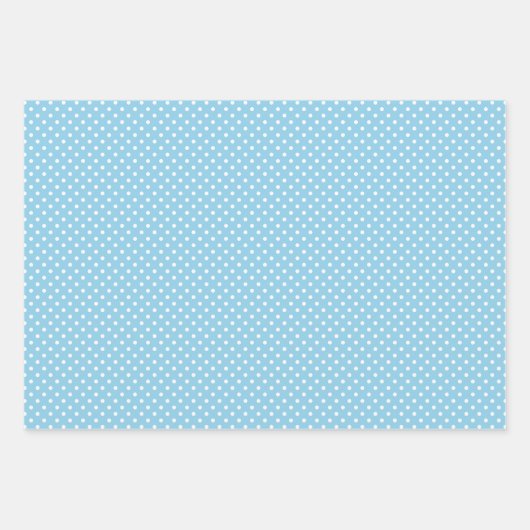 Shabby Chic Blue Pink Green Stripes Patroon Inpakpapier Vel (Voorkant)