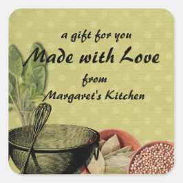 shabby chic bowl whiskykruiden specerijen label la