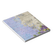  Shabby Chic Bright Paris Floral Design Notitieblok (Schuin)