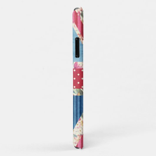 Shabby Chic | Britse vlag Case-Mate iPhone Case (Achterkant/rechts)