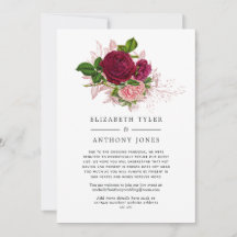 Shabby-Chic Bruiloft Verminderde Gastenlijst