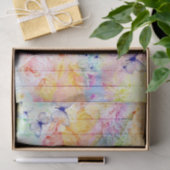 Shabby Chic Butterflies en Rozen op Rustisch hout Tissuepapier (Geschenk)