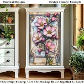 Shabby Chic Cherry Blossom DA2L Decoupage Tissuepapier