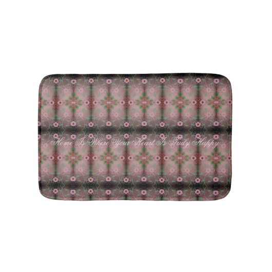 Shabby Chic Classy Floral Badmat (Voorkant)