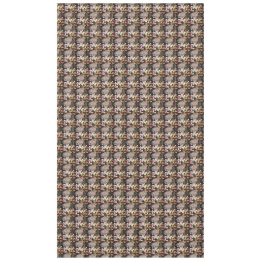 Shabby chic collage, Frans chic, rustiek land Tafelkleed (Voorkant)