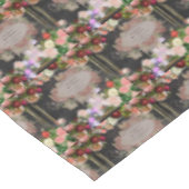 Shabby chic collage, Frans chic, rustiek land Tafelkleed (Gekanteld)