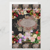 Shabby chic collage, French chic, country rustic,f Briefpapier (Voorkant / Achterkant)