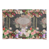 Shabby chic collage, French chic, country rustic,f Kussensloop (Voorkant)