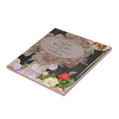 Shabby chic collage, French chic, country rustic,f Tegeltje (Zijkant)