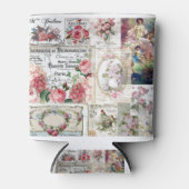 Shabby chic collage, land Victoriaans, ontkoppelin Blikjeskoeler (Voorkant)