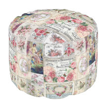 Shabby chic collage, land Victoriaans, ontkoppelin