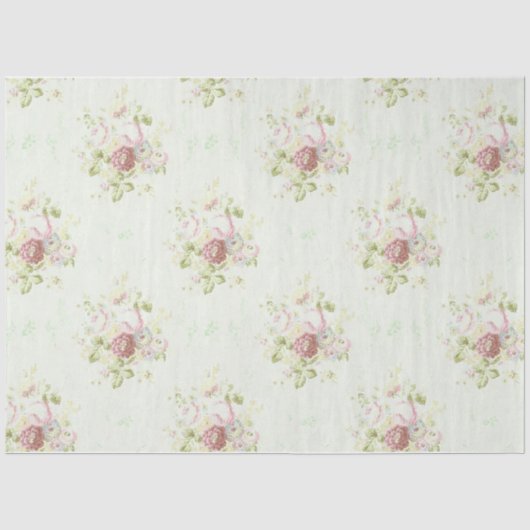 Shabby Chic Collage Serie Design 10 Tissuepapier (Voorkant)