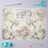 Shabby Chic Collage Serie Ontwerp 3 Tissuepapier (Craft)