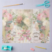 Shabby Chic Collage Serie Ontwerp 5 Tissuepapier (Craft)