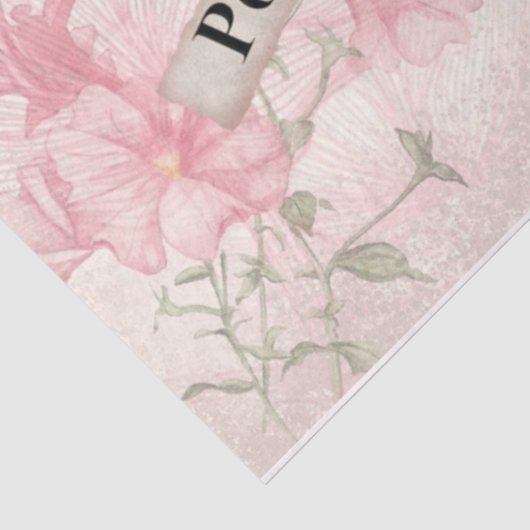 Shabby Chic Collage Series Design 16 Tissuepapier (Detail)