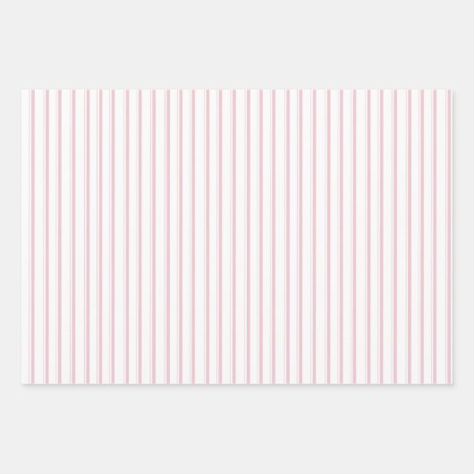 Shabby Chic Coquette Roze  Bloemen Inpakpapier Vel (Voorkant 3)