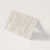 Shabby Chic Country Bunting Rustic Wood Dank je Kaart (Achterkant)