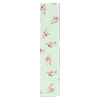 Shabby Chic Country Floral Tablecloth Korte Tafelloper