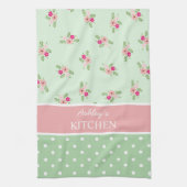 Shabby Chic Country Floral Theedoek (Verticaal)