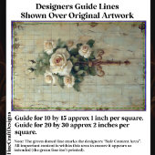 Shabby Chic Cream & White Roses CW3 Decoupage Tissuepapier